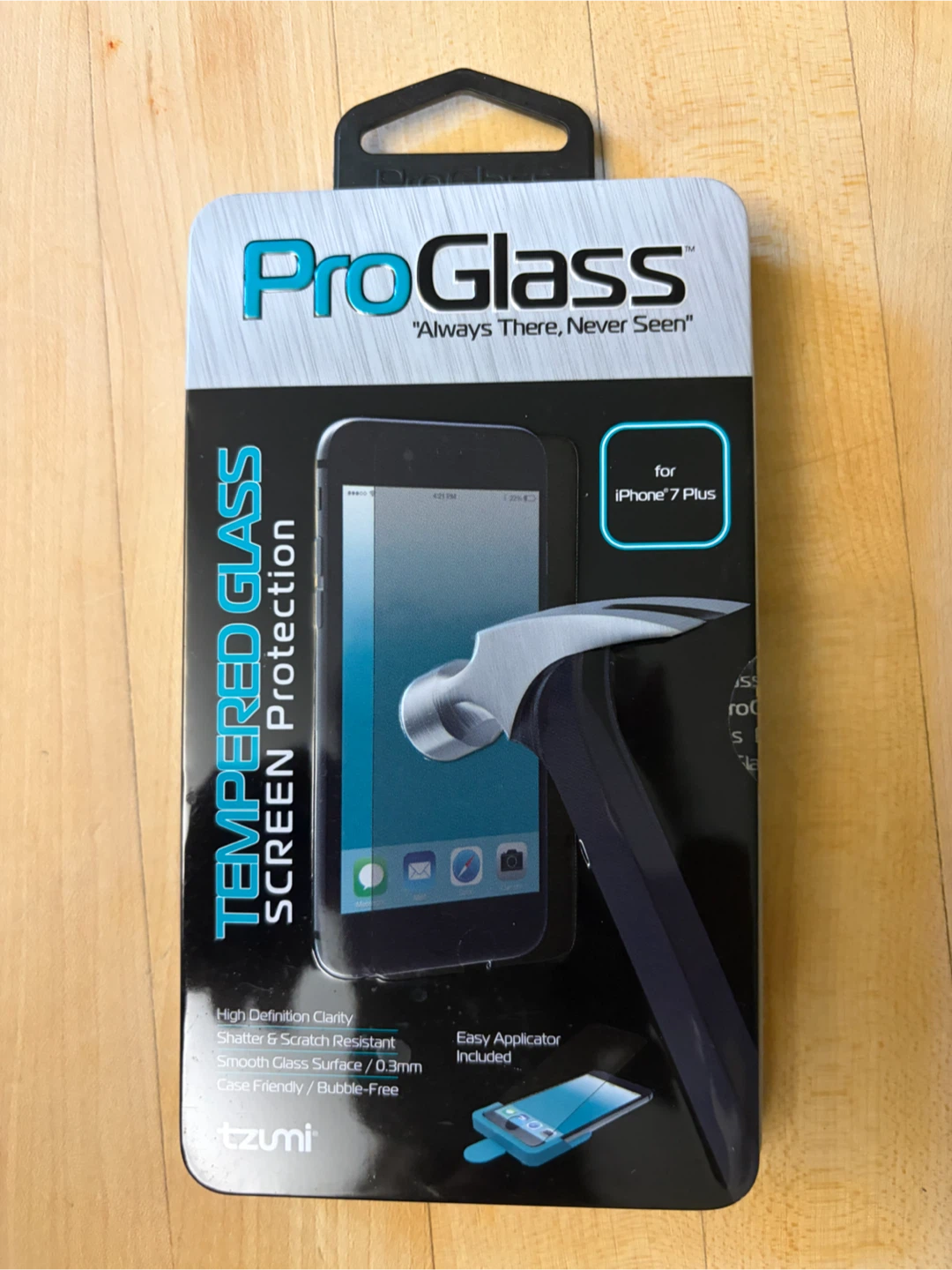 ProGlass Tempered Glass Screen Protector for iPhone 7 Plus