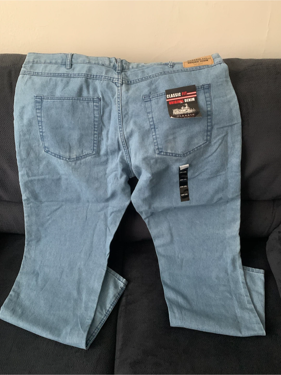 Classic Original Denim Jeans 42W x 32L