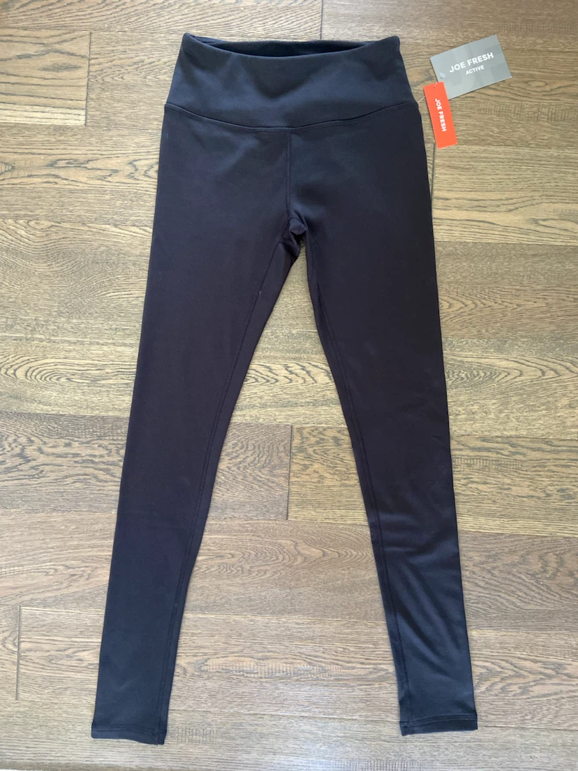 NEW: Joe Fresh Active Fleece-Lined Leggings XS
