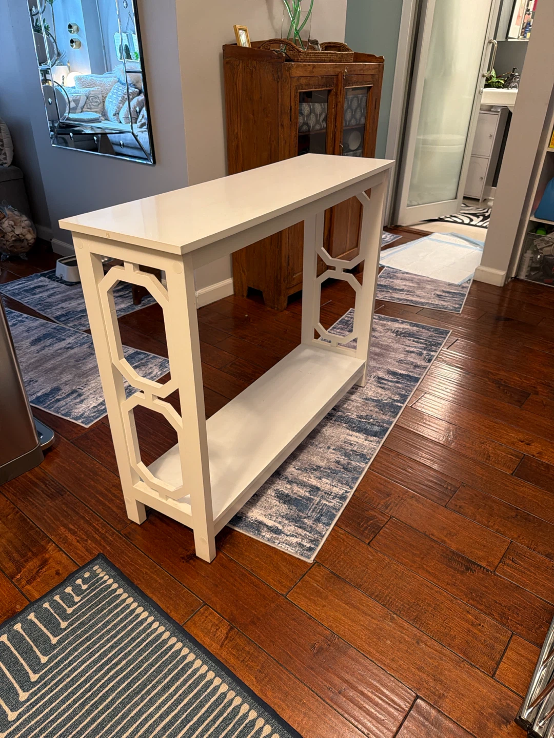 White Console Table - photo 2
