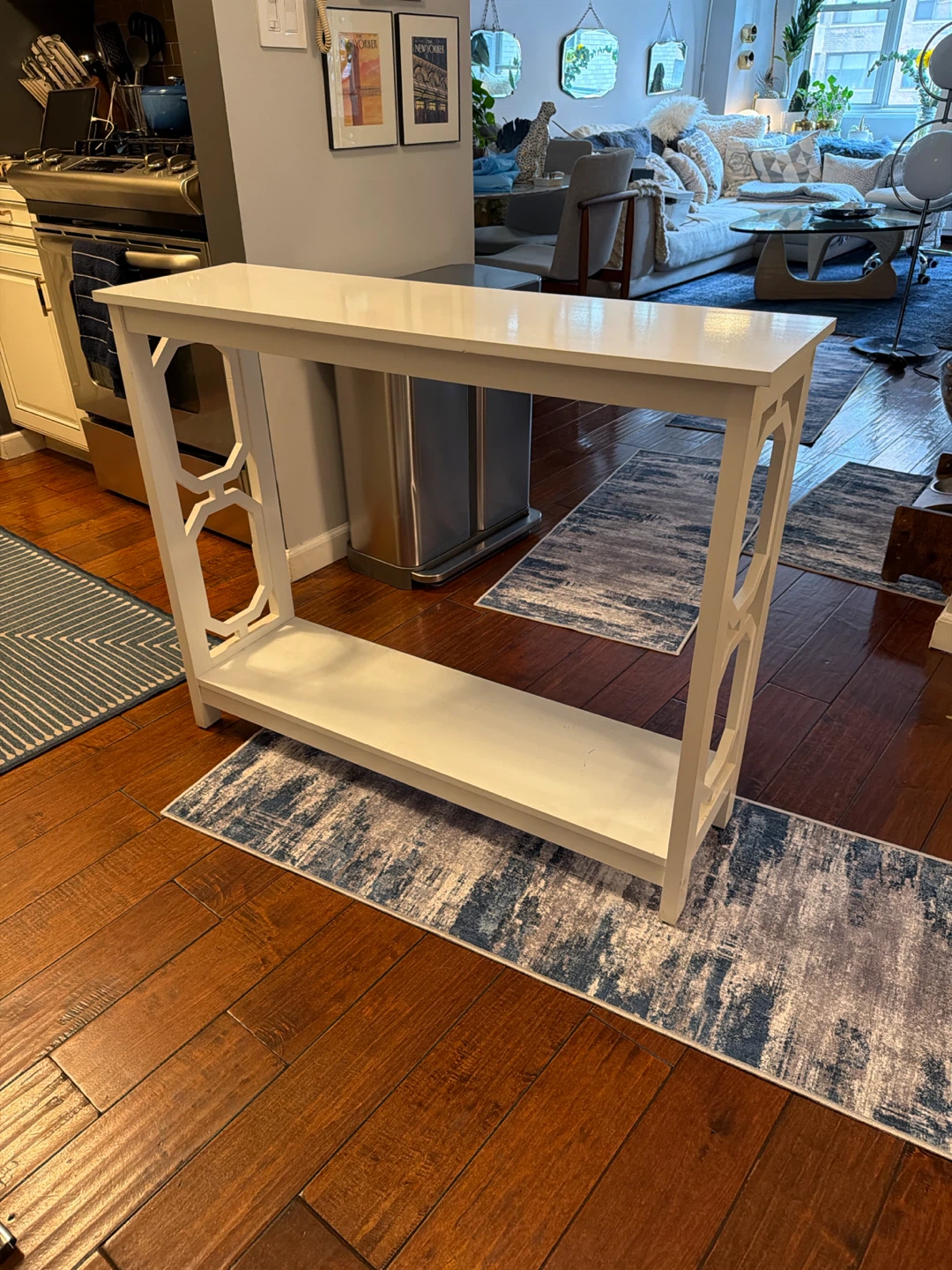 White Console Table - photo 3