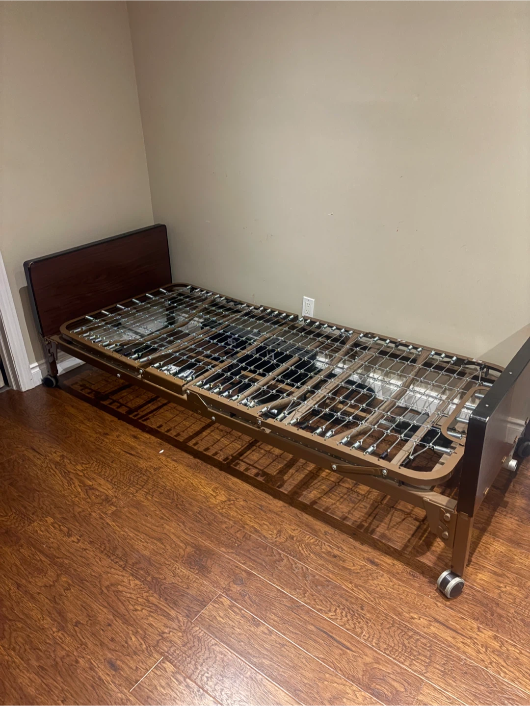 Hospital Bed Frame with Wheels - photo 2