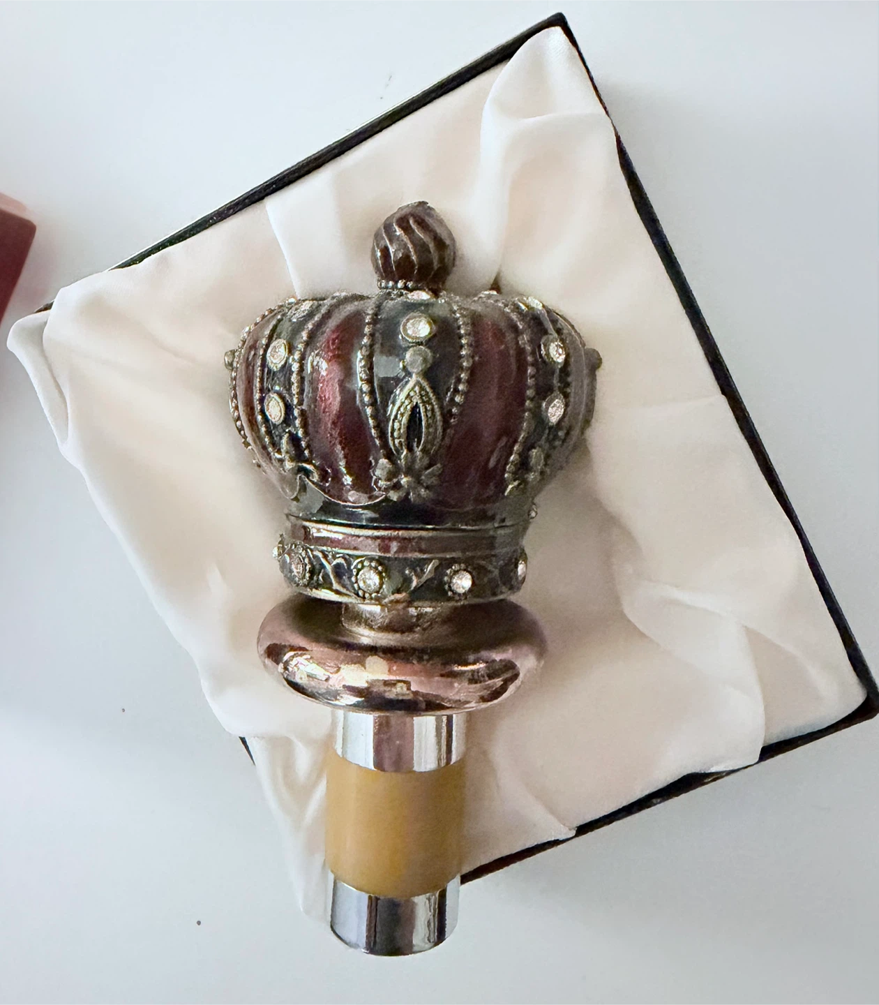 Hans Turnwald Crystal Crown Bottle Stopper - photo 3
