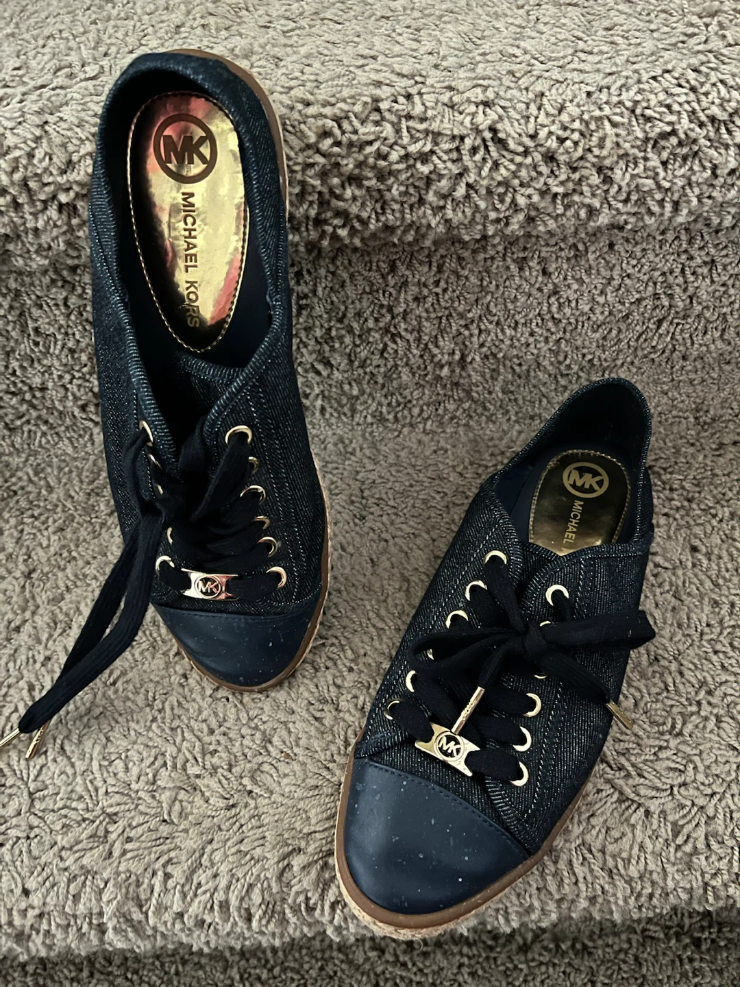 Michael Kors Denim Espadrille Sneakers - photo 2