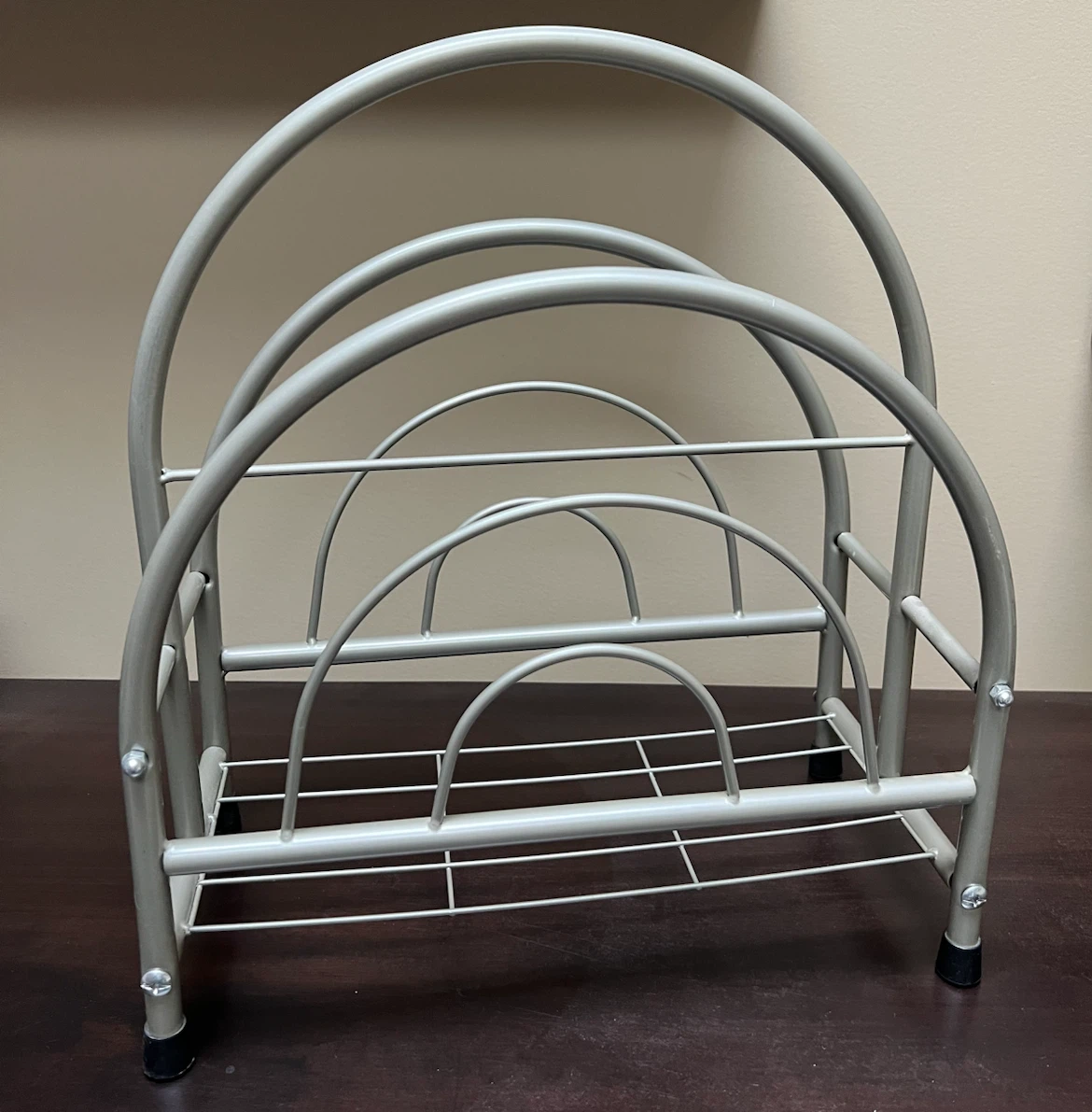 Vintage Vinyl Record & Magazine Holder/Rack