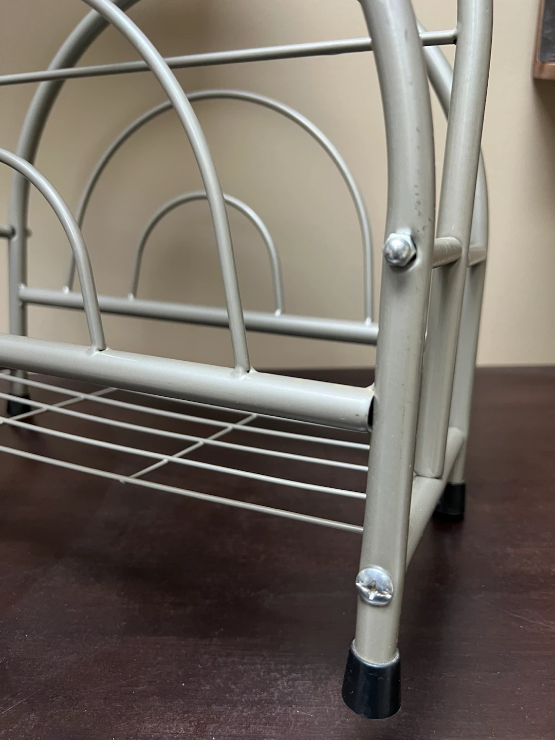 Vintage Vinyl Record & Magazine Holder/Rack - photo 4