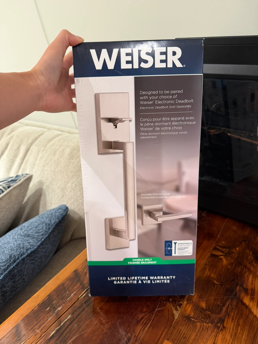 BNIB Weiser door handle set