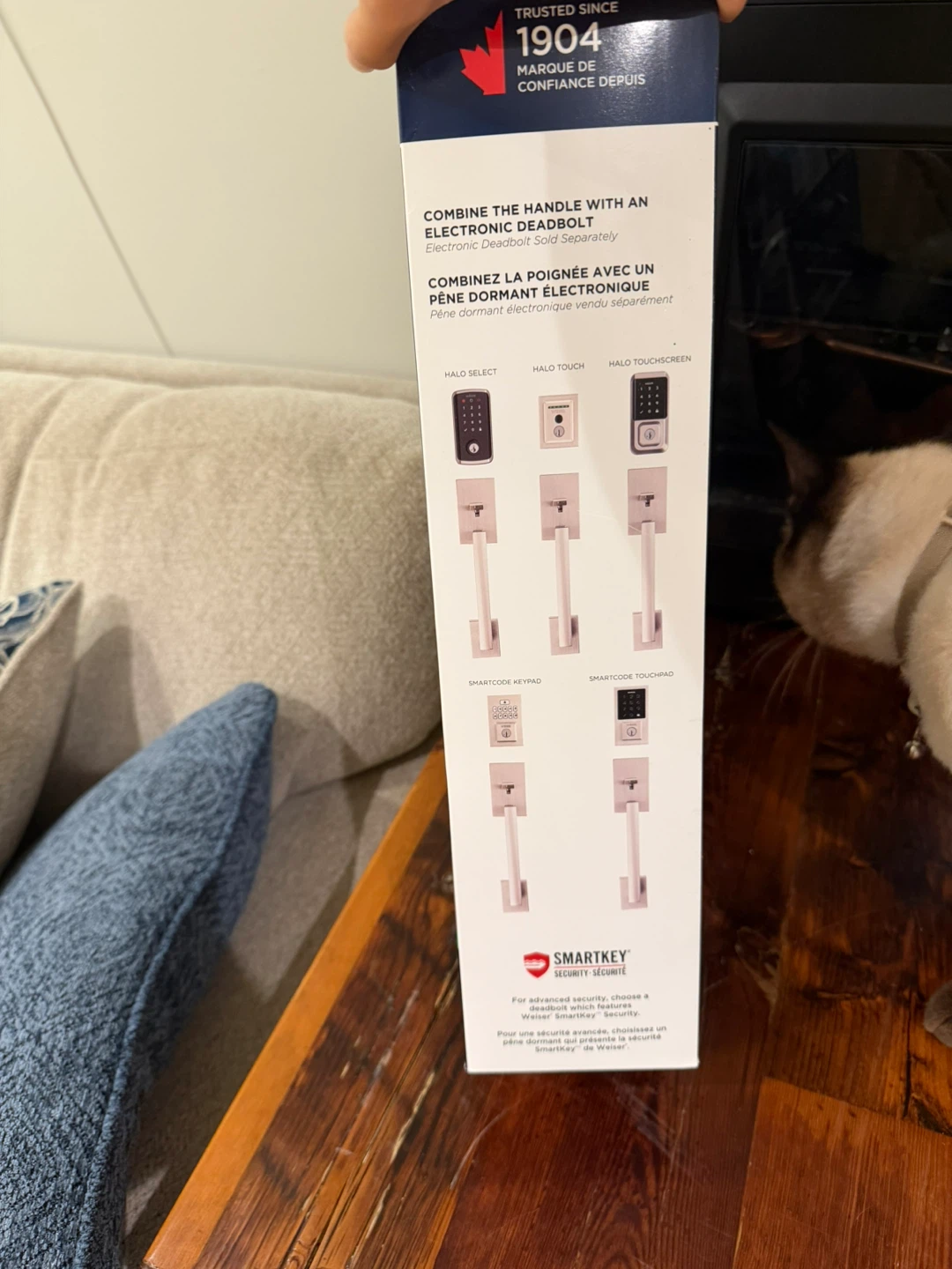 BNIB Weiser door handle set - photo 5