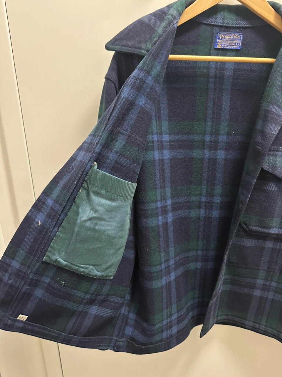 Pendleton Plaid Wool Shirt Jacket - Size L - photo 2
