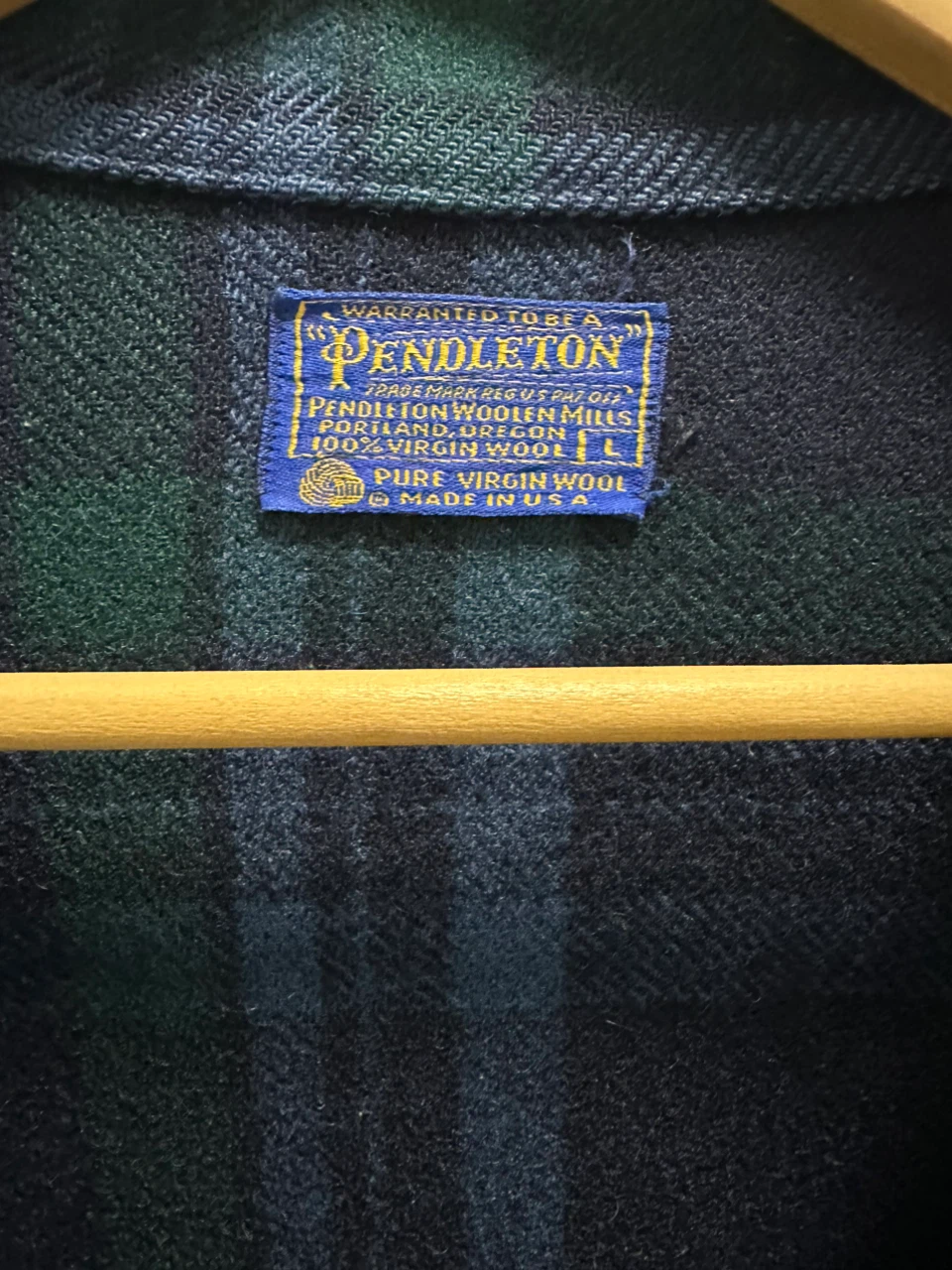 Pendleton Plaid Wool Shirt Jacket - Size L - photo 3