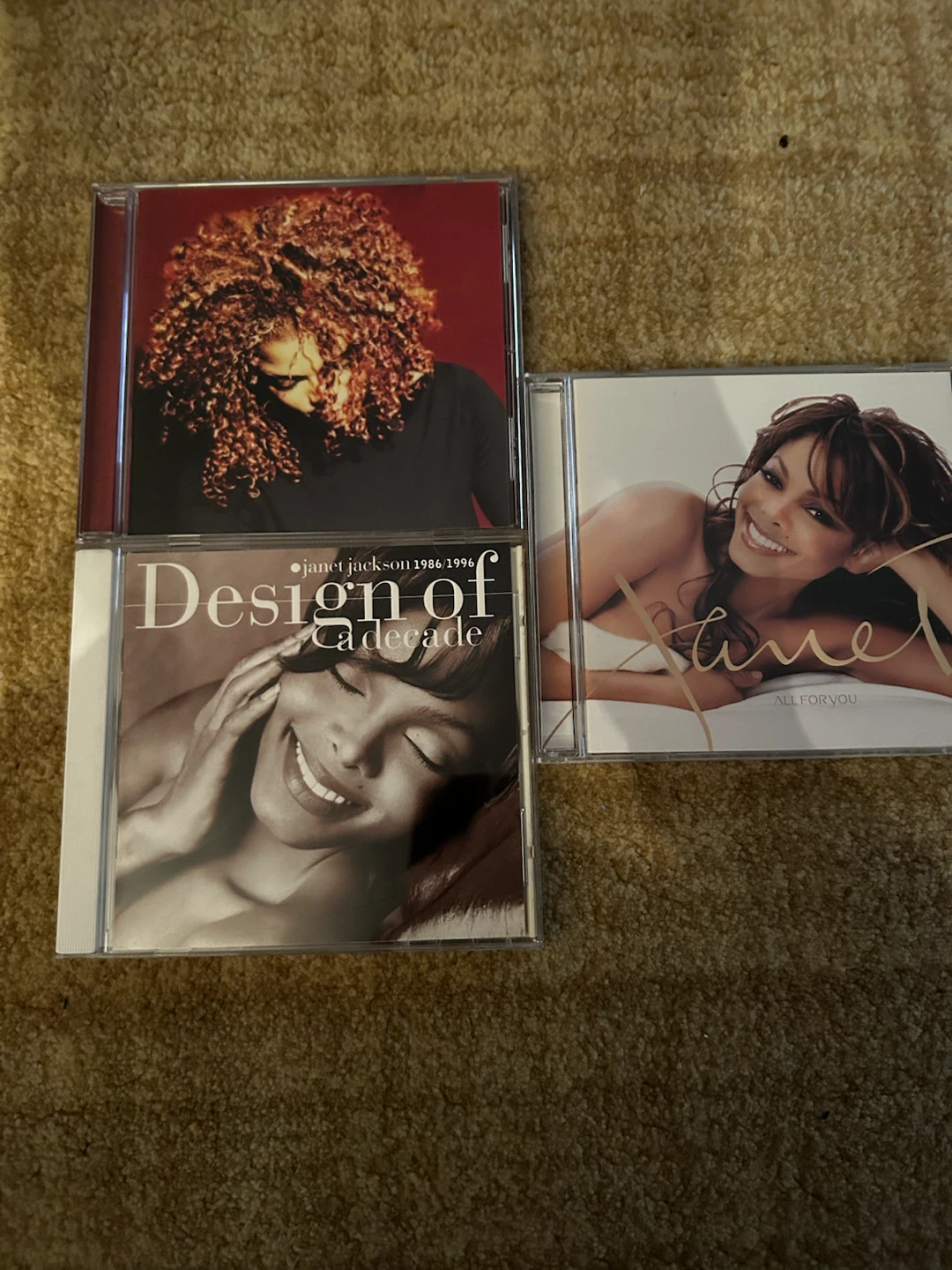 3 Janet Jackson CD  set