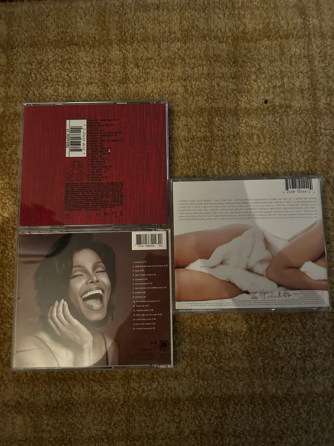 3 Janet Jackson CD  set - photo 2