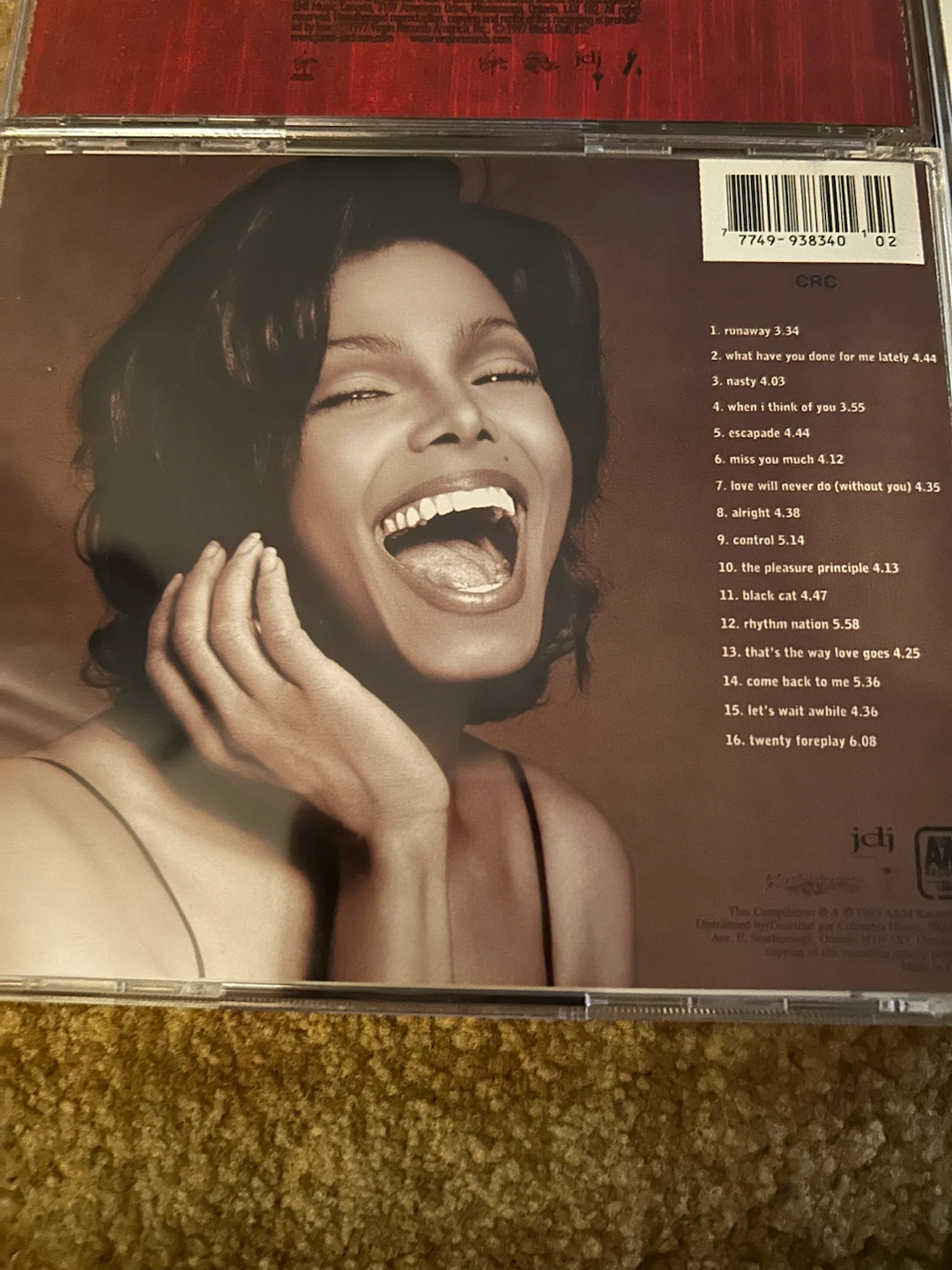 3 Janet Jackson CD  set - photo 3