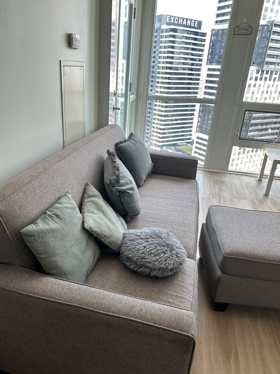 Sofa with Ottoman