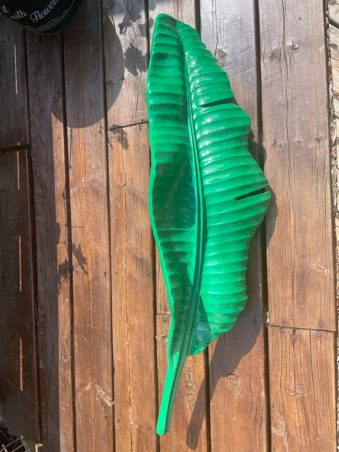 Green Banana Leaf Decorative Wall Art