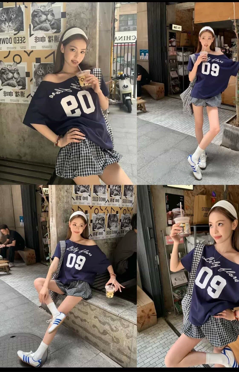 Y2K Off-Shoulder Tee