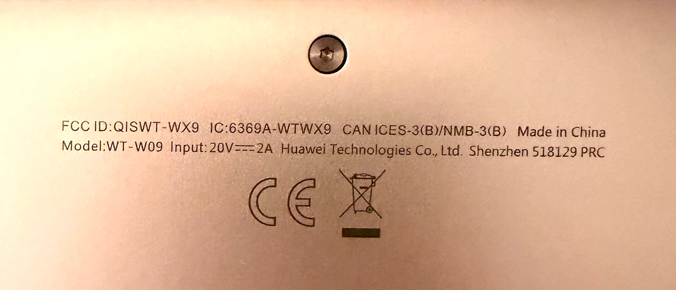 Huawei  MateBook X Laptop Original In Rose Gold - photo 4