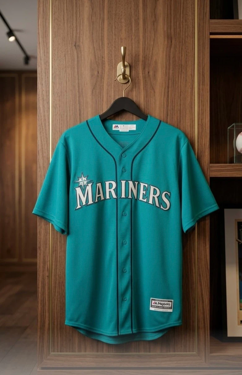 Size M Seattle Mariners Felix Hernandez Baseball Jersey - photo 2