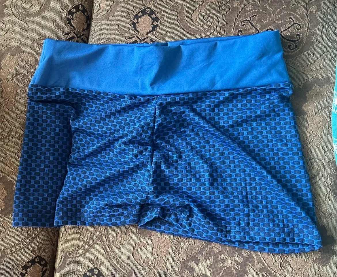 Blue Patterned Shorts - photo 2
