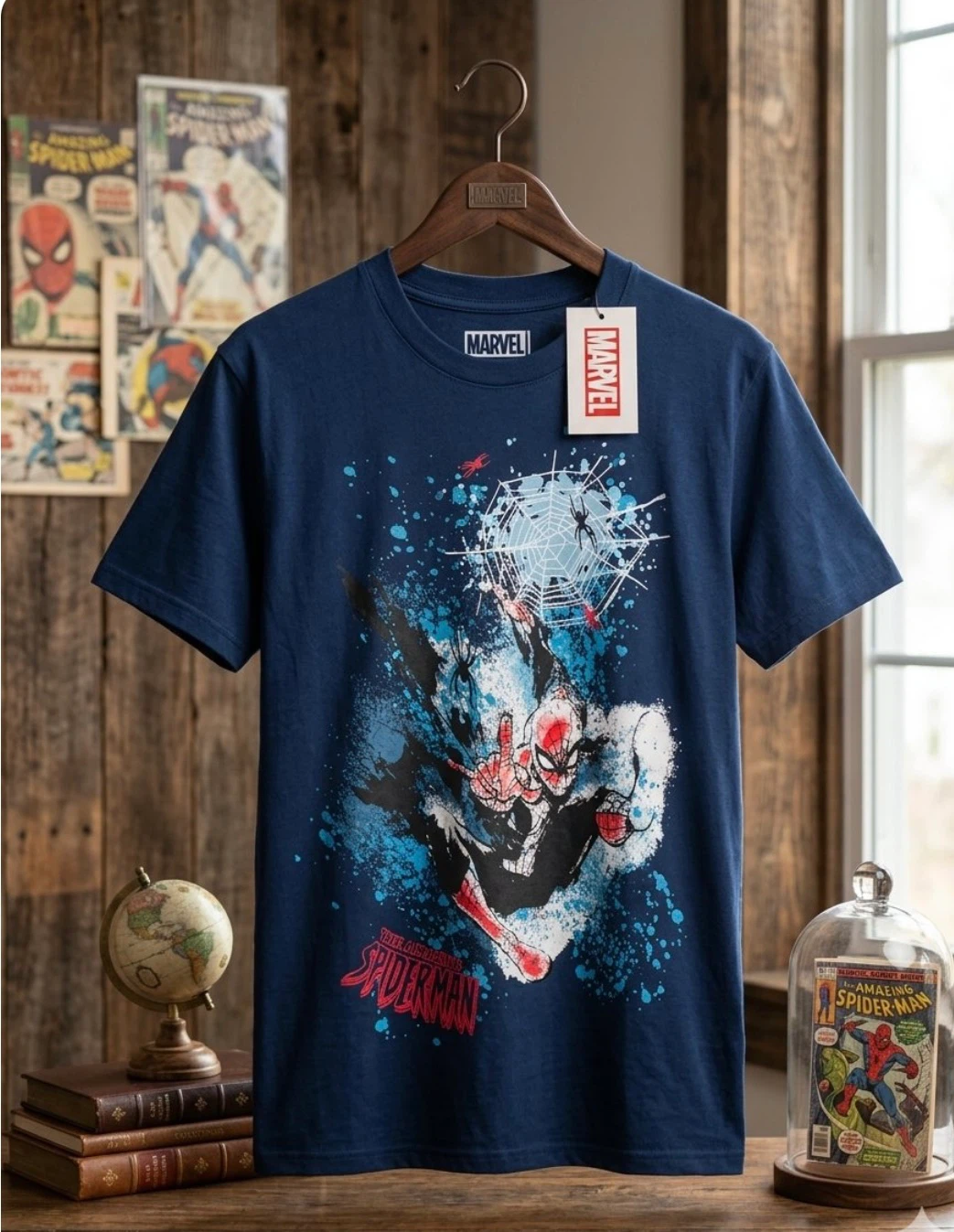 Marvel Spider-Man "The Amazing Spider-Man" Graphic T-Shirt