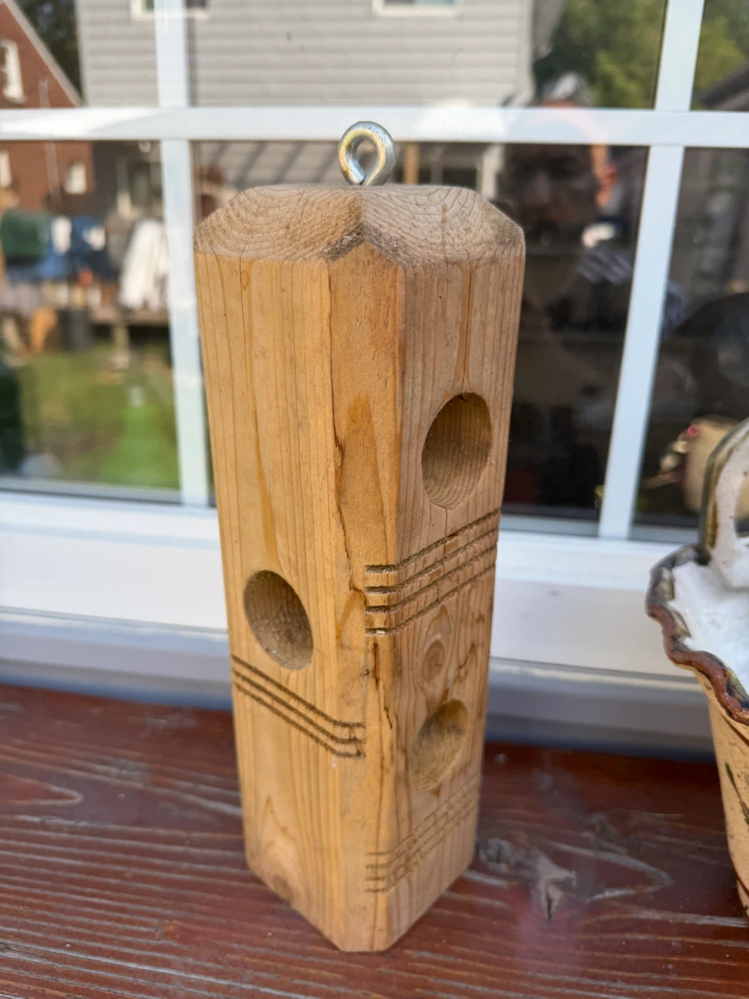 Wooden Bird Feeder - photo 4