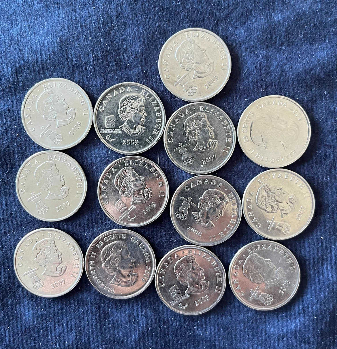 Collection of Canadian 25-Cent Coins - photo 2