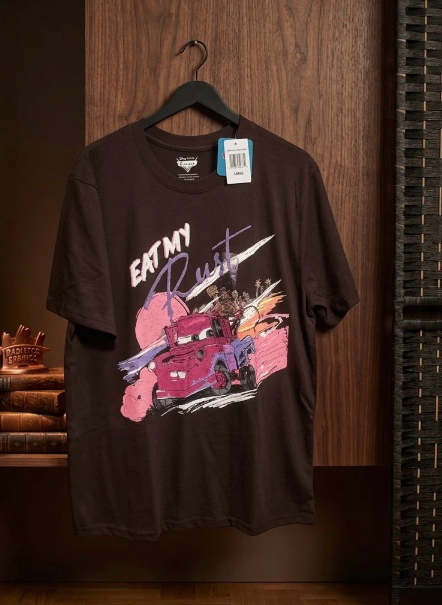 Disney Pixar Cars Mater "Eat My Rust" T-Shirt