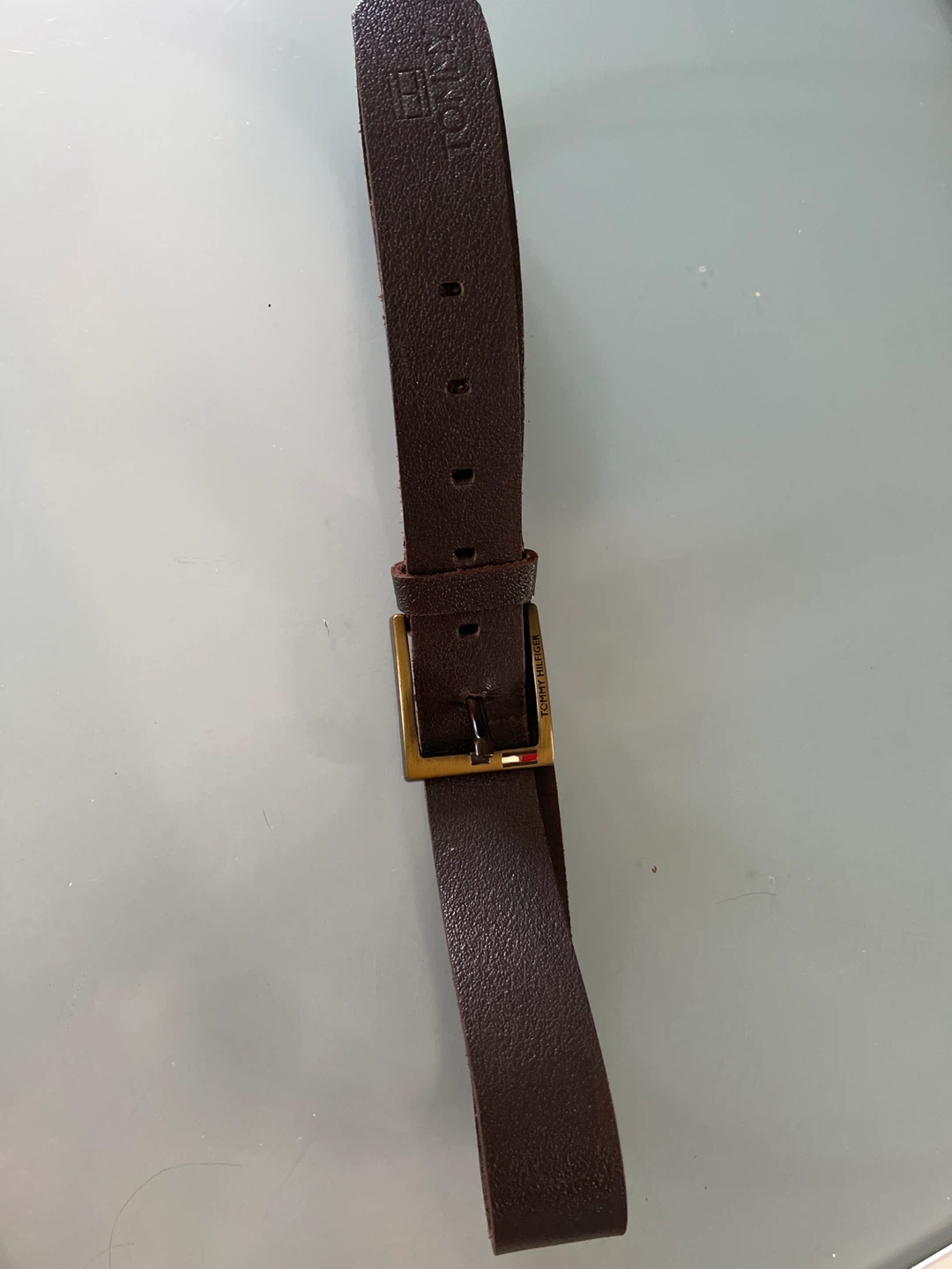 Tommy Hilfiger Leather Belt - Brown