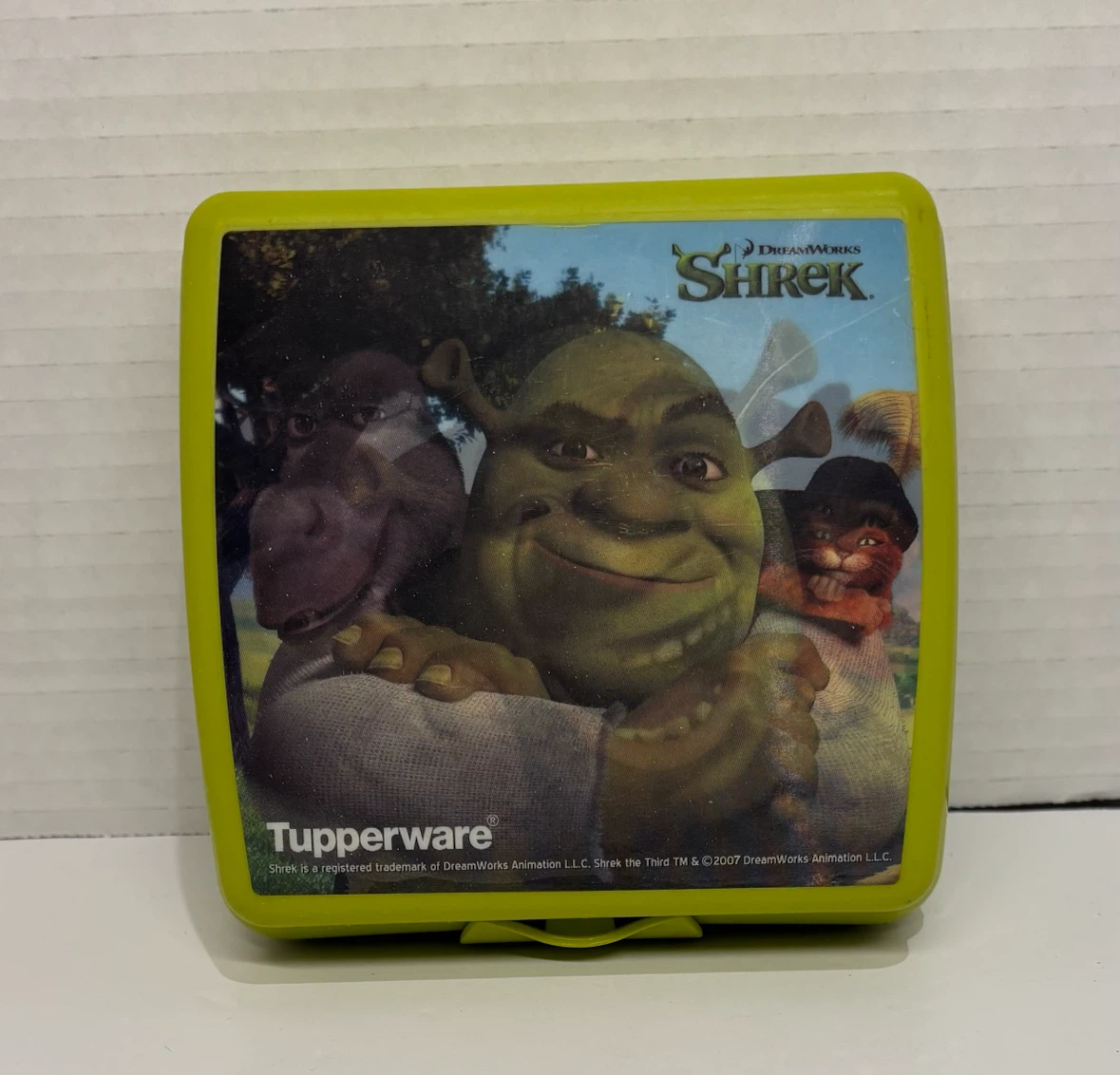 Retro Tupperware Shrek Lunch Box - photo 2
