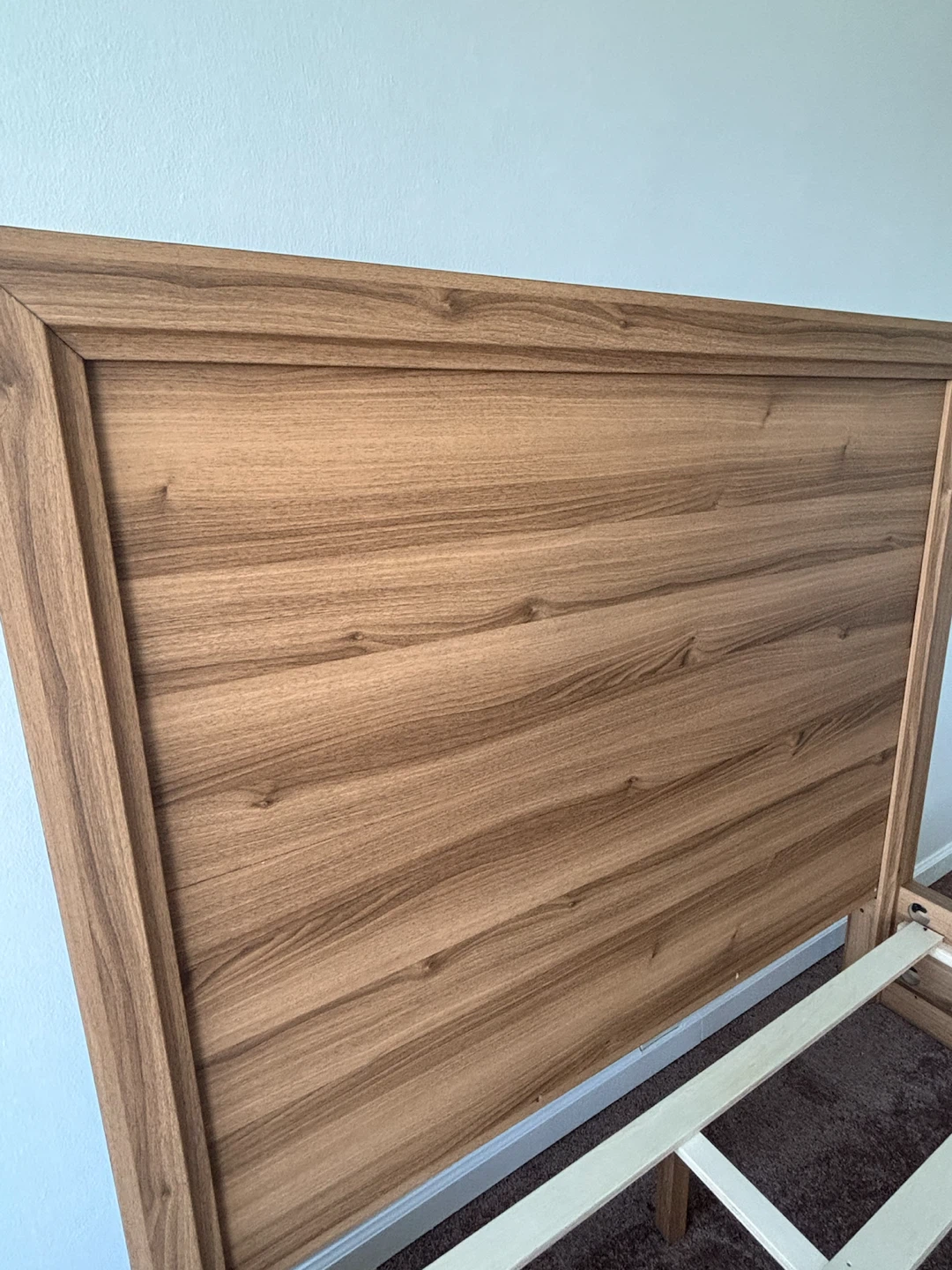 Wooden Bed Frame with Headboard Queen size - photo 2