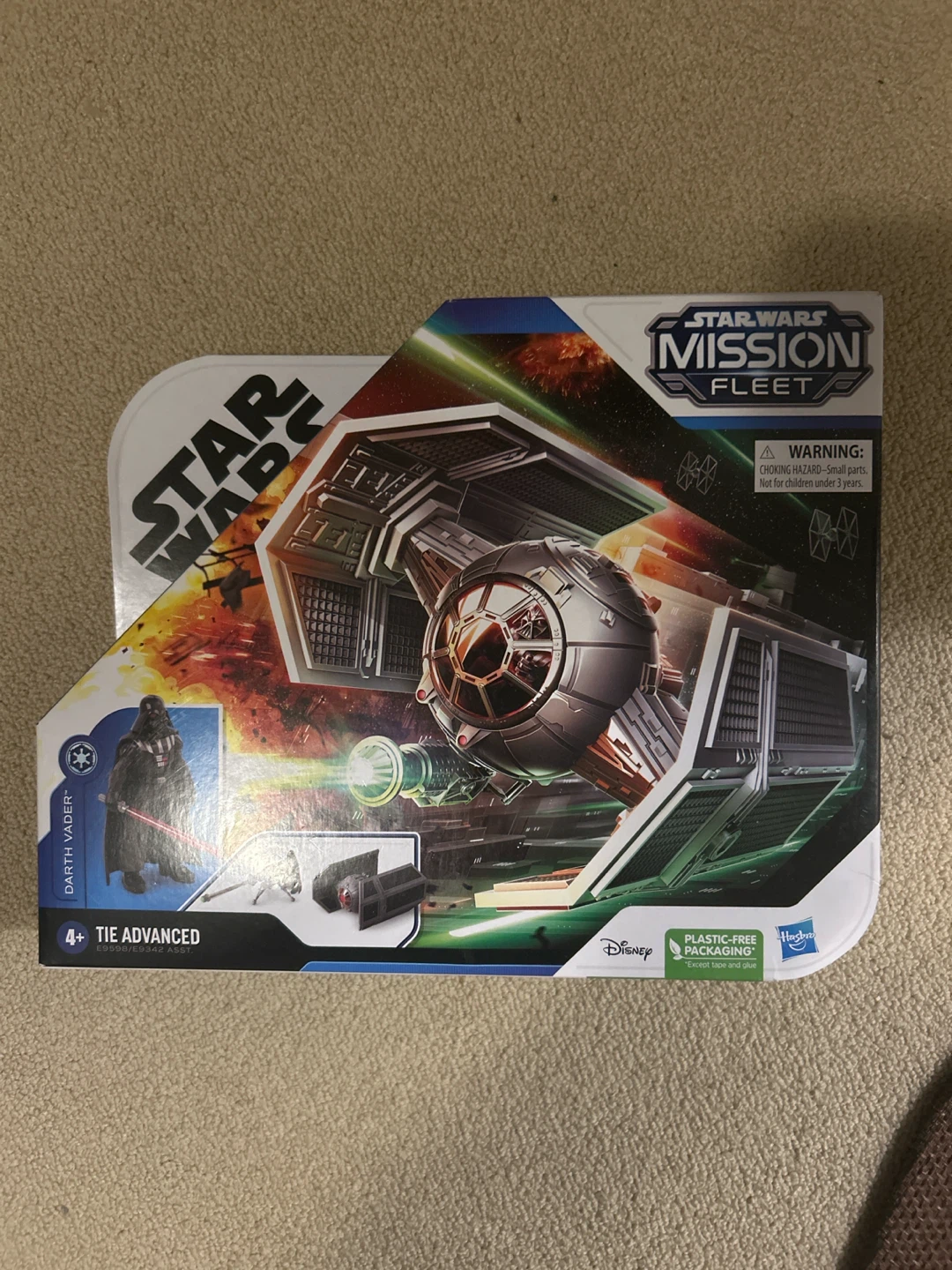 Star Wars Mission Fleet TIE Advanced Darth Vader Set