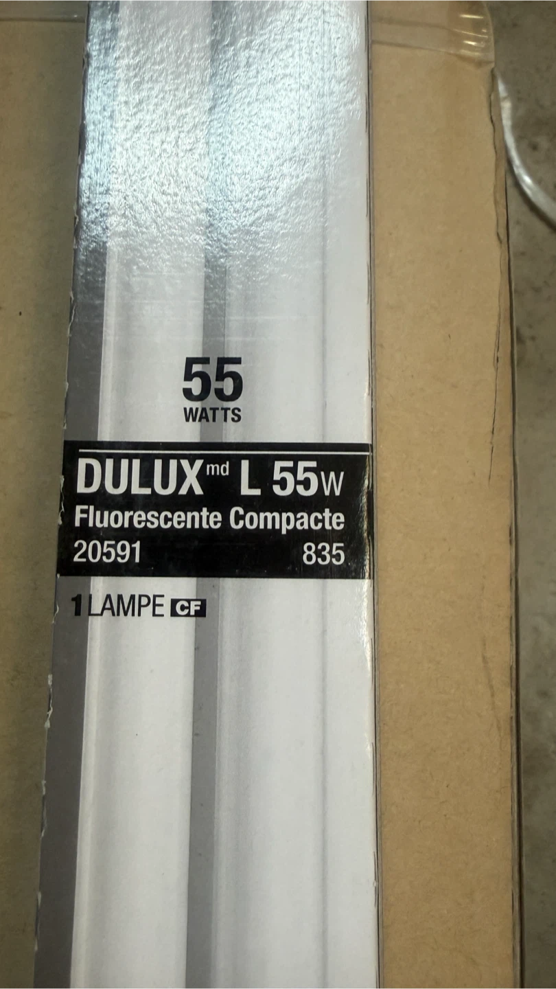 Sylvania DULUX md L 55W Compact Fluorescent Light Bulb