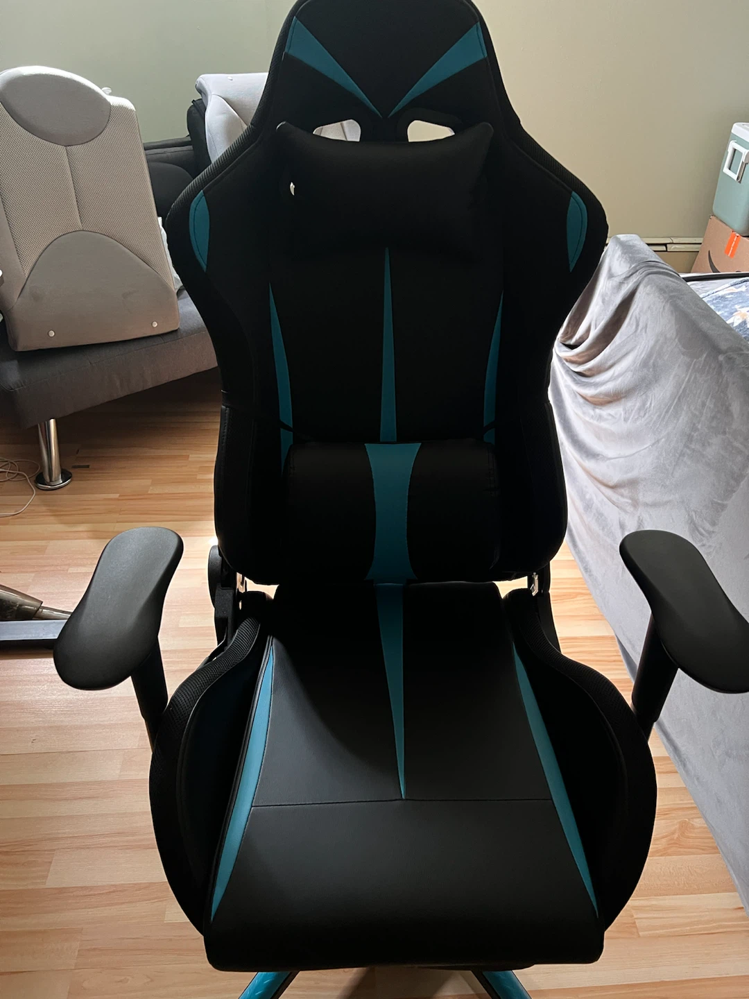 Computer Gaming Chair Adjustable With Leg Pullout - photo 3