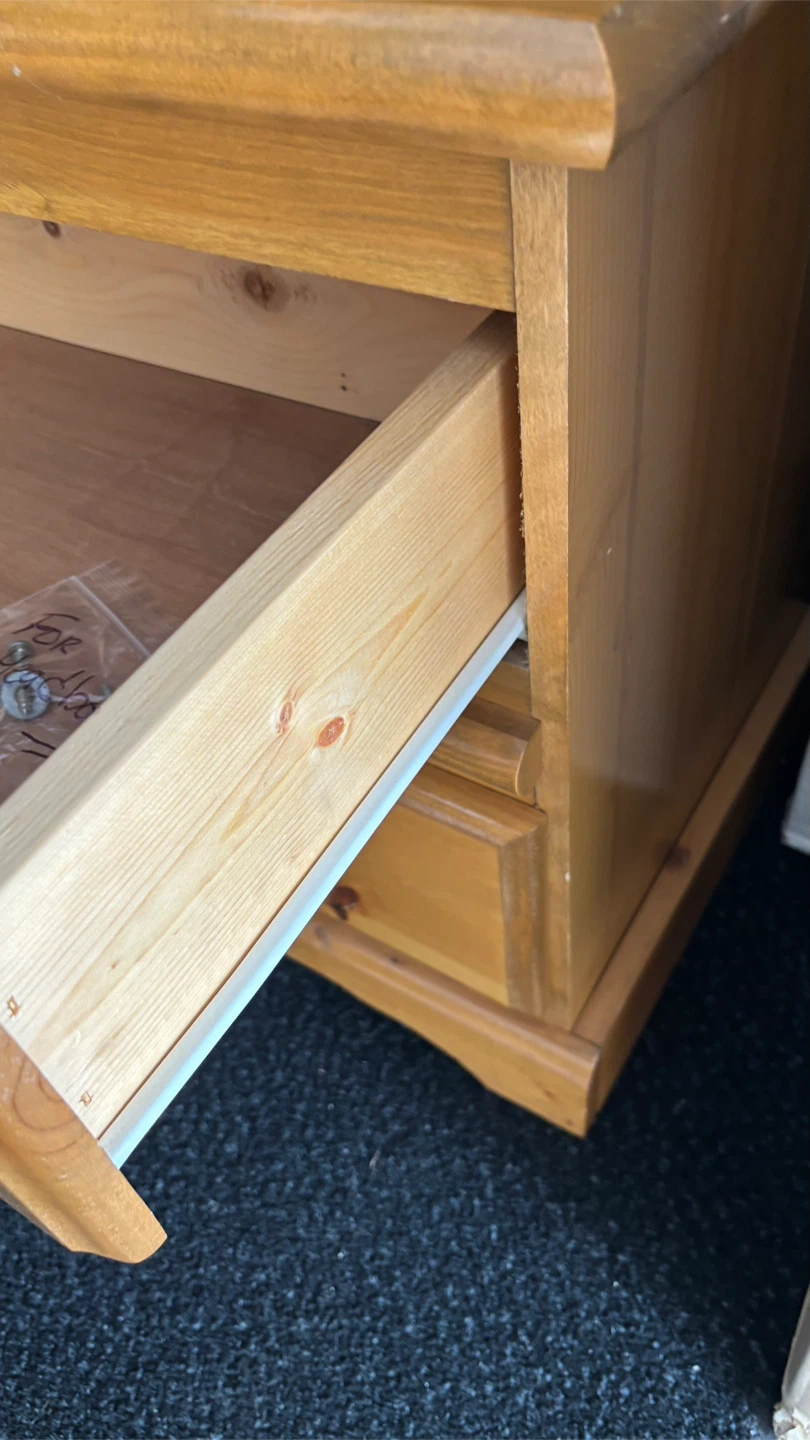 Wooden Dresser with Mirror and Hutch - photo 4