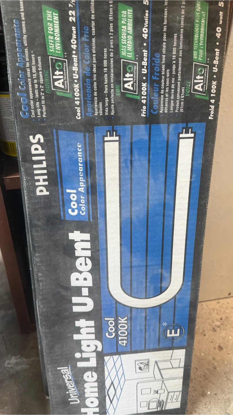 Philips Home Light U-Bent Fluorescent Bulb 40W - photo 2