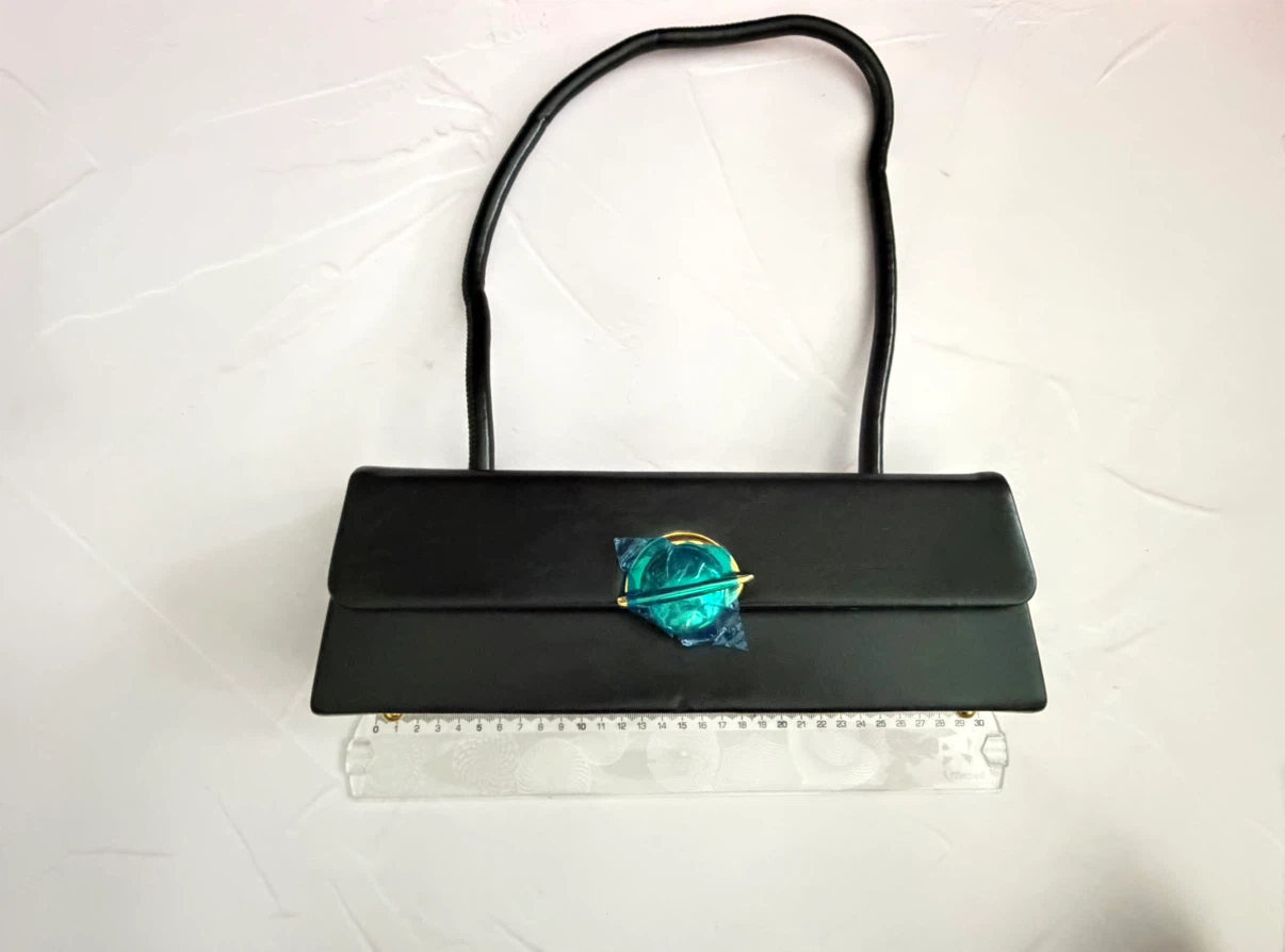 New Black Shoulder Bag Purse with Straps - photo 5