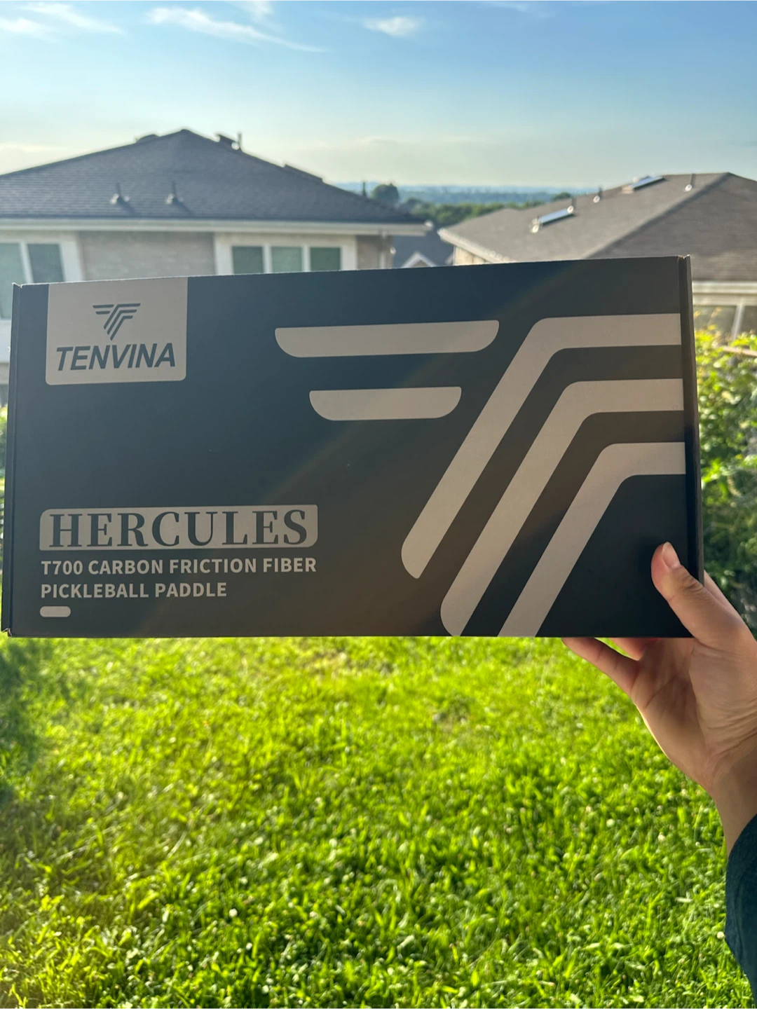 Tenvina Hercules T700 Carbon Friction Fiber Pickleball Paddle