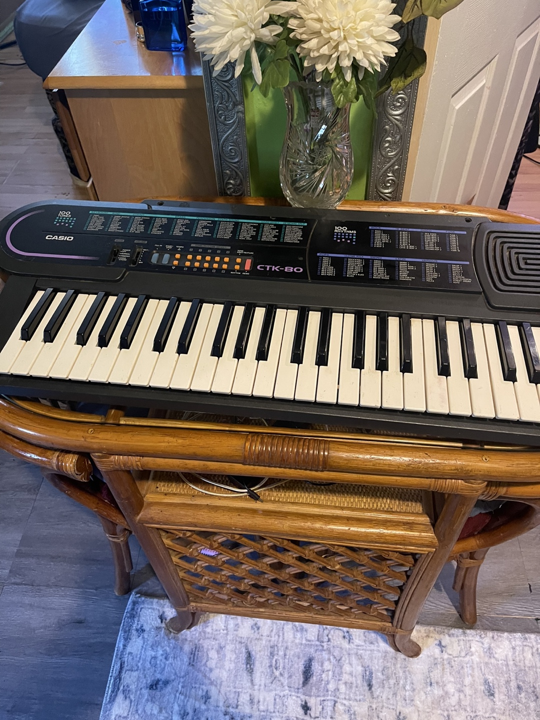 Casio CTK-80 Electronic Keyboard - photo 2