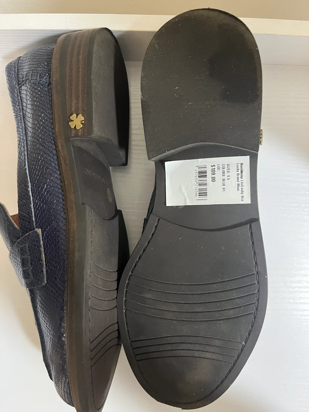 Lucky Brand Salima Loafers Blue Women 9.5 - photo 2
