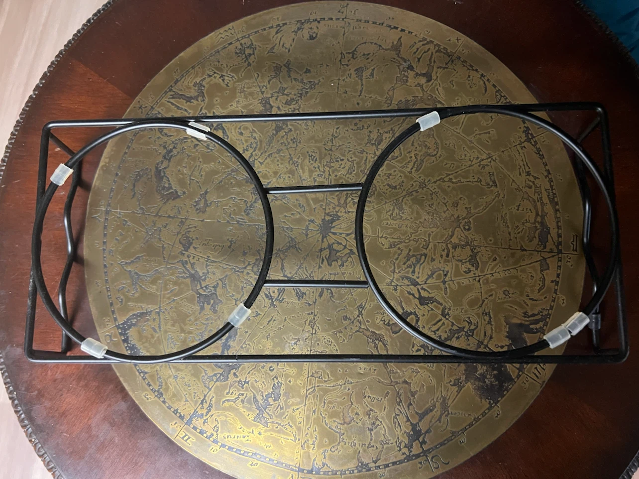 Set of 2 Cat Food Bowls with Stand - photo 2