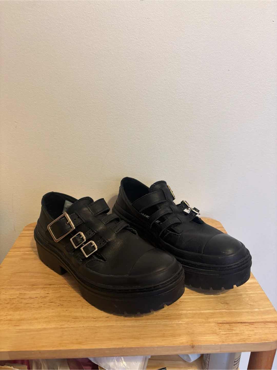 Converse Platform Mary Jane Shoes - Black
