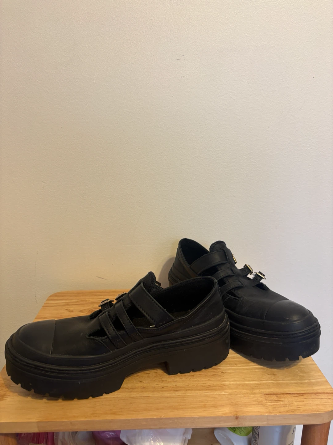 Converse Platform Mary Jane Shoes - Black - photo 2