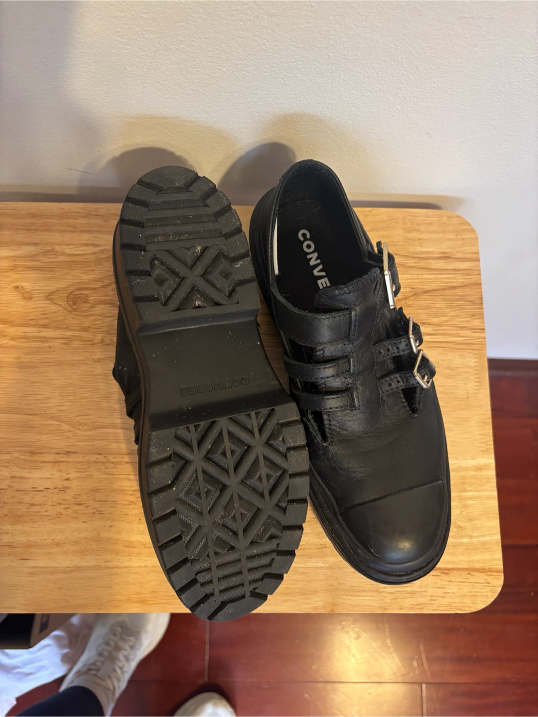 Converse Platform Mary Jane Shoes - Black - photo 3
