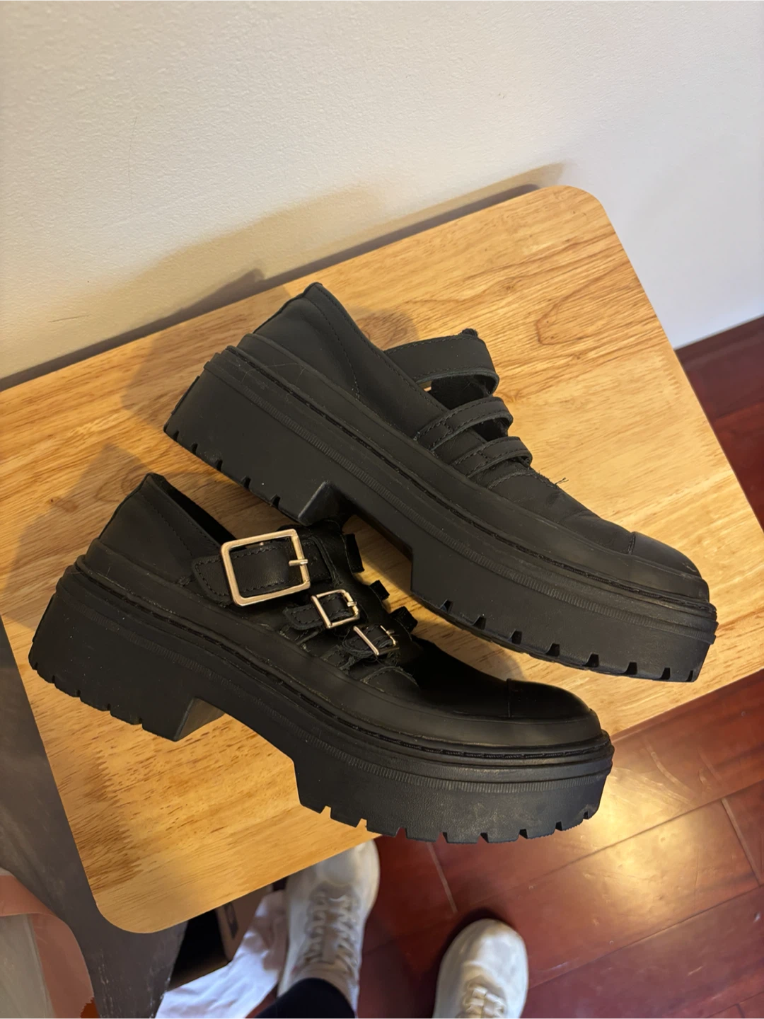 Converse Platform Mary Jane Shoes - Black - photo 4