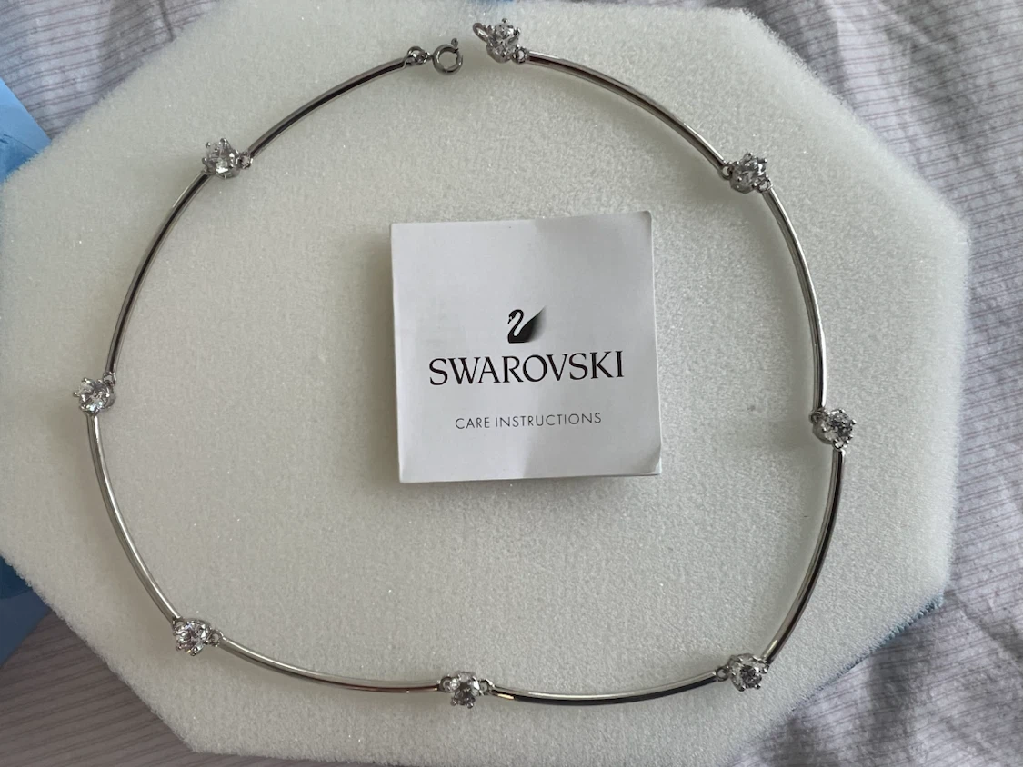 Swarovski Necklace with Crystals