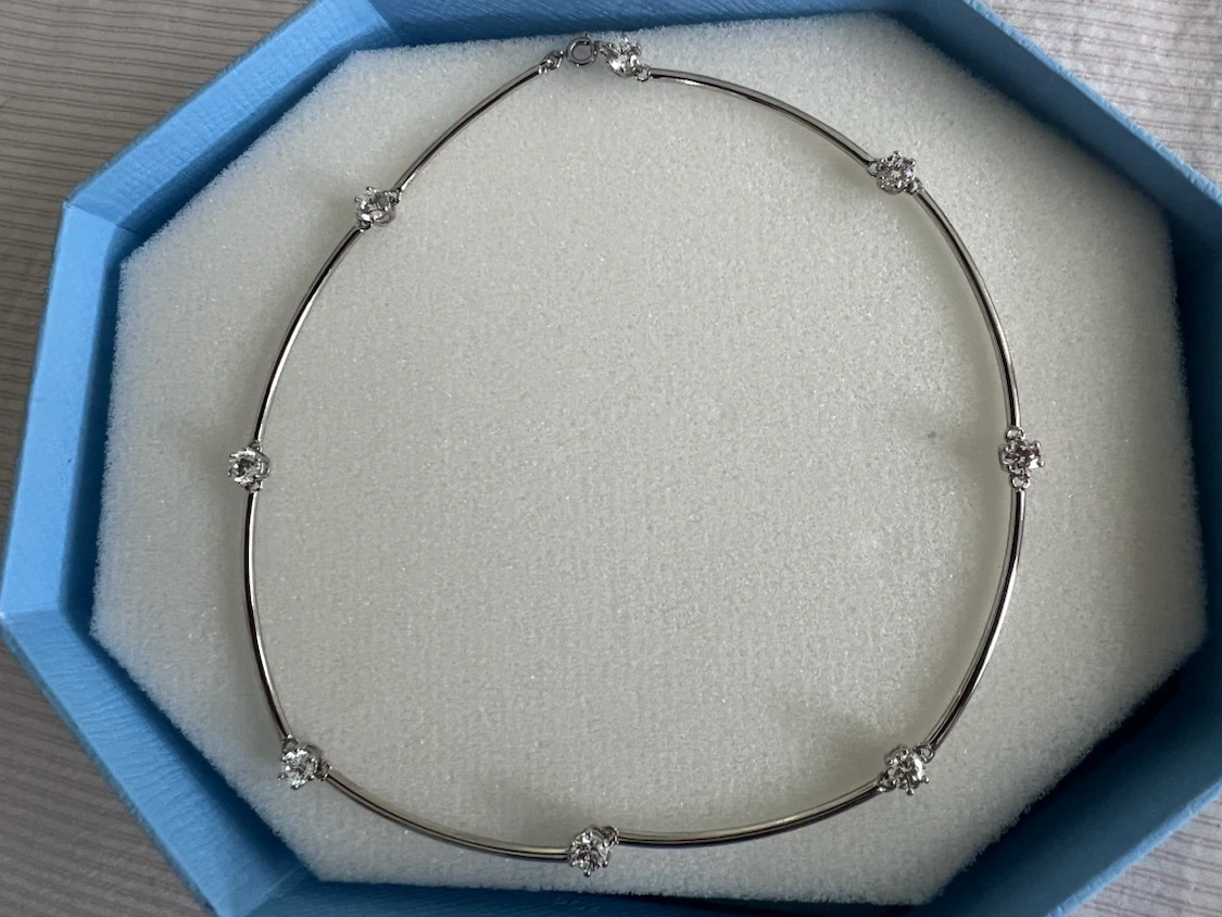 Swarovski Necklace with Crystals - photo 3