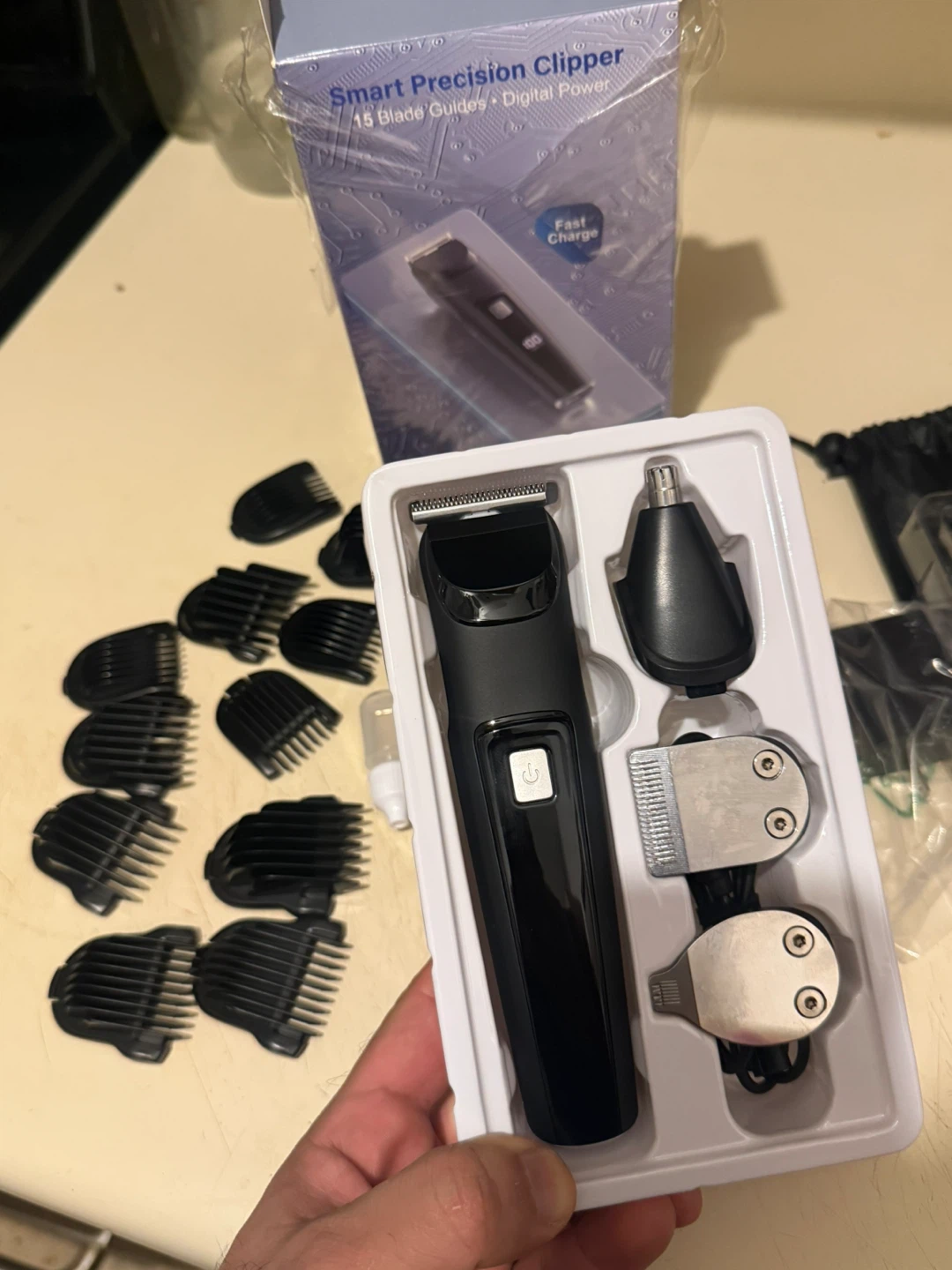 Beard Trimmer for Men, 18-in-1 Grooming Kit - photo 2
