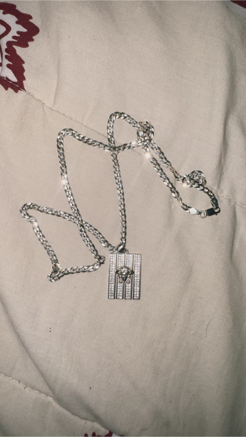 Cadena de plata italiana