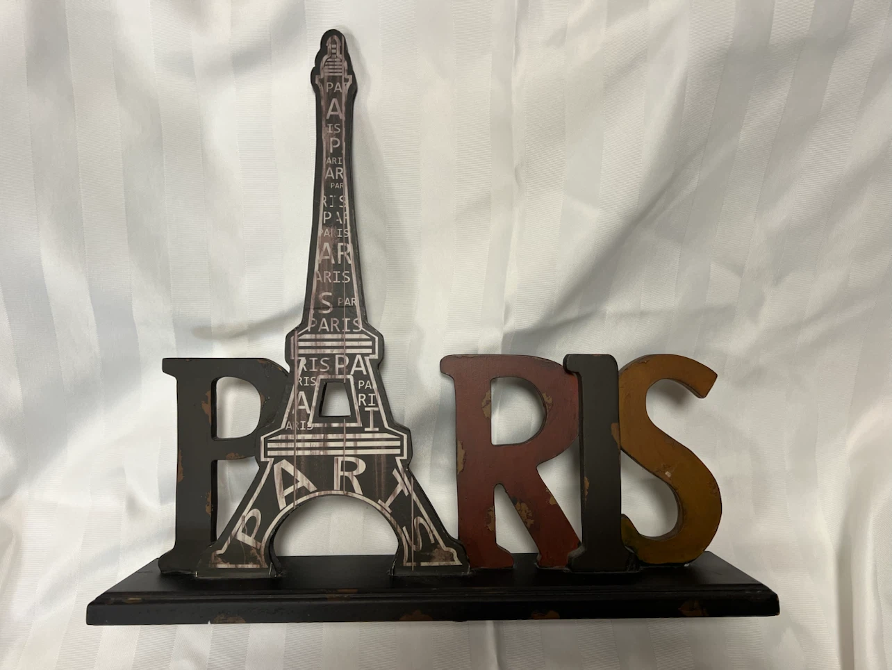 Paris Eiffel Tower Decorative Sign