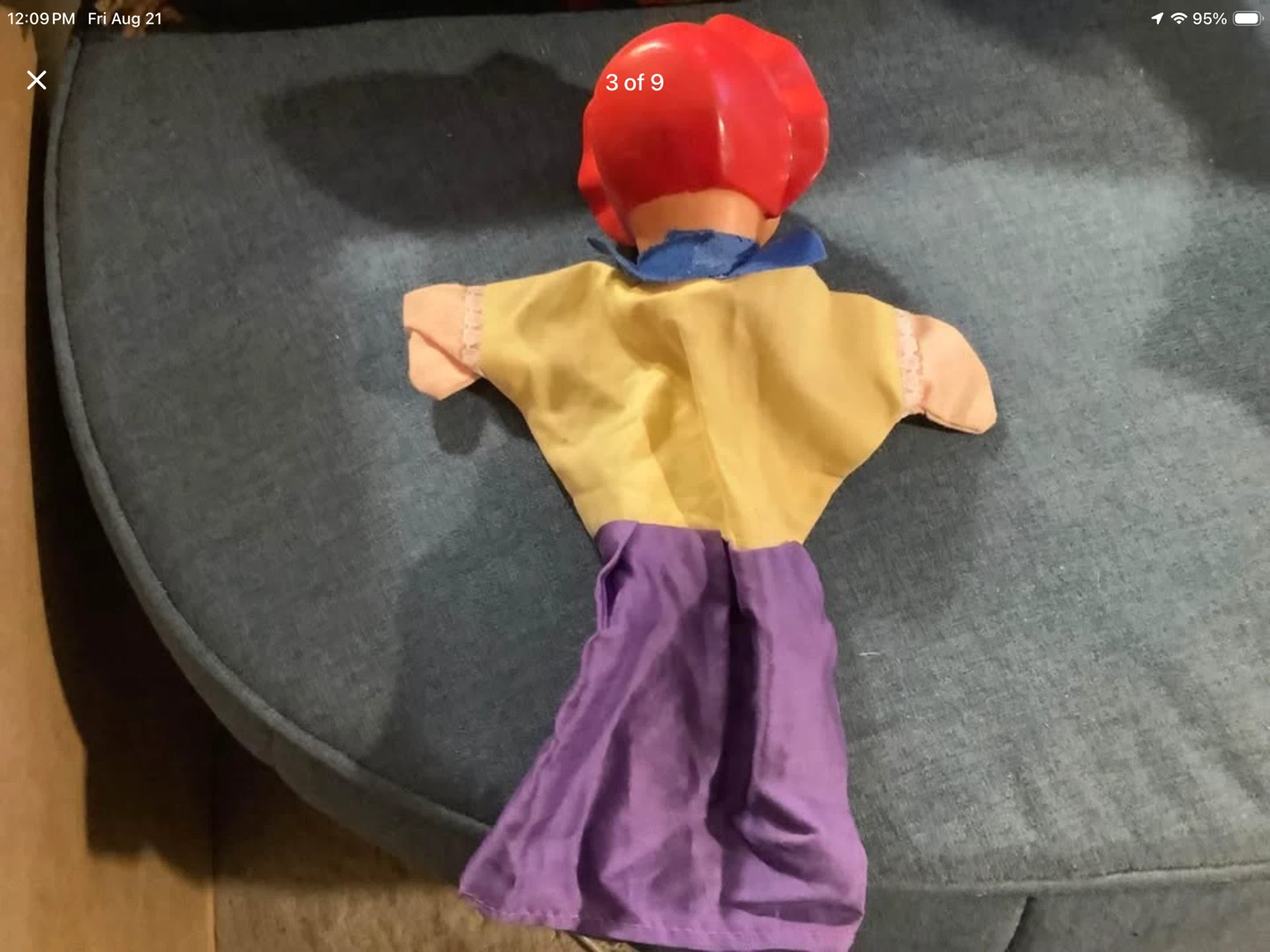#3 Three Vintage Hand Puppets 🐞 - photo 3
